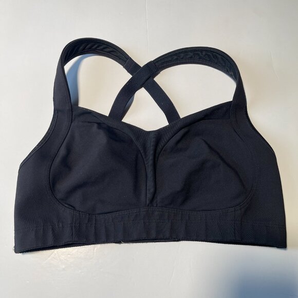 Lululemon Black Ta Ta Tamer Sports Bra Good Condition Size Unsure - Picture 2 of 13
